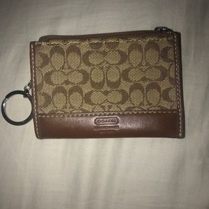 Gently used Coach card holder